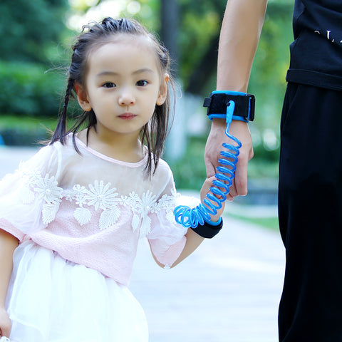 1.5m 2.5m Adjustable Kids Safety Anti-lost Wrist Link Band Children Braclet Wristband Baby Toddler Harness Leash Strap - Appu & Appi