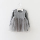 Sun Moon Kids New Princess Dress 2017 Casual Kids Dresses For Girls Ball Gown Toddler Girl Clothing Children Clothes - Appu & Appi