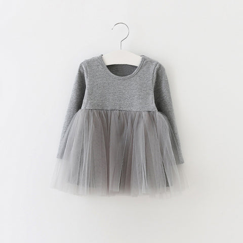 Sun Moon Kids New Princess Dress 2017 Casual Kids Dresses For Girls Ball Gown Toddler Girl Clothing Children Clothes - Appu & Appi