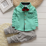 BibiCola new fashion Spring Autumn baby boys kid suit set long sleeve children hoodies+pants clothes sets kids 2pcs clothing set - Appu & Appi