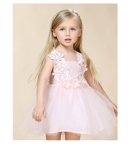 Flower Baby Girls Princess Dress Girl Dresses Summer Children Clothing Casual School Toddler Kids Girl Dress for Girls Clothes - Appu & Appi