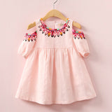 2017 kids dress for girl fashion spring dress cotton clothing princess casual dress - Appu & Appi