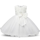 Brand Toddler Girl Baptism Clothes Girl Newborn Baby Christening Gown Dress For Girl Kids Party Wear 1 2 Years Birthday Outfits - Appu & Appi
