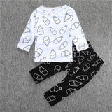 Long Sleeve Infant Clothing Set - Appu & Appi