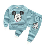 New arrival autumn spring baby boys clothing sets cartoon tops + pants suit for infant girls korea fashion style tracksuits - Appu & Appi