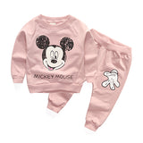 New arrival autumn spring baby boys clothing sets cartoon tops + pants suit for infant girls korea fashion style tracksuits - Appu & Appi