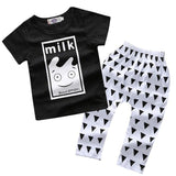 Summer Newborn Baby Clothes Set Baby Boy Clothes Jumpsuit MAMAS BOY Letter Print 2pc Infant Clothing Costume Short T-Shirt Pant - Appu & Appi