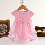 NewBorn Baby Dress Summer Cotton Bow Baby Rompers For girls Summer Kids Infant Clothes Baby Girls Jumpsuit - Appu & Appi