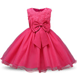 Newborn Baby Dress Kids Party Wear Princess Costume For Girl Tutu Bebes Infant 1 2 Year Birthday Dresses Girl Summer Red Clothes - Appu & Appi