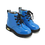 2017 New Winter Children Shoes PU Leather Waterproof Martin Boots Kids Snow Boots Brand Girls Boys Rubber Boots Fashion Sneakers - Appu & Appi