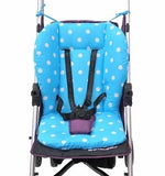 Baby Infant Stroller Seat Pushchair Cushion Cotton Mat Rainbow Color Soft Thick Pram Cushion Chair BB Car Seat Cushion - Appu & Appi