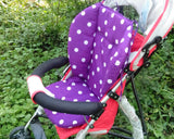 Baby Infant Stroller Seat Pushchair Cushion Cotton Mat Rainbow Color Soft Thick Pram Cushion Chair BB Car Seat Cushion - Appu & Appi