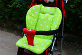 Baby Infant Stroller Seat Pushchair Cushion Cotton Mat Rainbow Color Soft Thick Pram Cushion Chair BB Car Seat Cushion - Appu & Appi