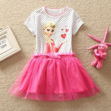 Free Shipping 2016 children elsa casual dress girls summer fashion elsa anna dress baby girls dress Children's Cloting - Appu & Appi