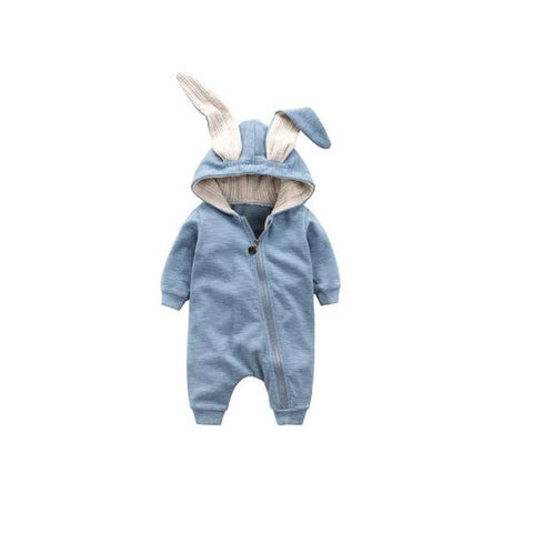 New Spring Autumn Baby Rompers Cute Cartoon Rabbit Infant Girl Boy Jumpers Kids Baby Outfits Clothes - Appu & Appi