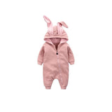 New Spring Autumn Baby Rompers Cute Cartoon Rabbit Infant Girl Boy Jumpers Kids Baby Outfits Clothes - Appu & Appi