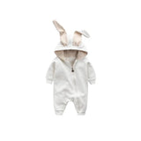 New Spring Autumn Baby Rompers Cute Cartoon Rabbit Infant Girl Boy Jumpers Kids Baby Outfits Clothes - Appu & Appi