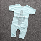 HOT sale toddler boys  girls clothing infant pure color letter printing Rompers Jumpsuit Outfits - Appu & Appi