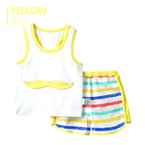 2pcs/set Tshirt Shorts Cotton Baby Clothing Set Newborn Baby Outfits Girl Boy Kids Clothes Sets Summer Style Roupas Bebes Suits - Appu & Appi