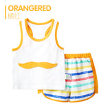 2pcs/set Tshirt Shorts Cotton Baby Clothing Set Newborn Baby Outfits Girl Boy Kids Clothes Sets Summer Style Roupas Bebes Suits - Appu & Appi