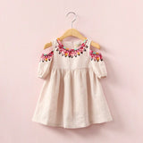 2017 kids dress for girl fashion spring dress cotton clothing princess casual dress - Appu & Appi