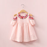 2017 kids dress for girl fashion spring dress cotton clothing princess casual dress - Appu & Appi