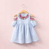 2017 kids dress for girl fashion spring dress cotton clothing princess casual dress - Appu & Appi