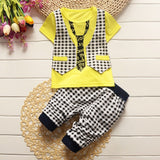 BibiCola 2017 new  Fashion  spring summer  autumn  Childrens  boys clothing set Kids Clothing Sets T-shirt +short pants - Appu & Appi