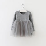 Sun Moon Kids New Princess Dress 2017 Casual Kids Dresses For Girls Ball Gown Toddler Girl Clothing Children Clothes - Appu & Appi