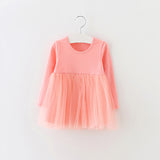 Sun Moon Kids New Princess Dress 2017 Casual Kids Dresses For Girls Ball Gown Toddler Girl Clothing Children Clothes - Appu & Appi