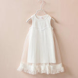 Baby Girls Dresses New 2017 Fashion Style Summer Girls Baby Tassel Dress Children Mesh Dresses For Girl Children Clothing - Appu & Appi
