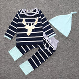RY-213 2017 Baby Girls Clothes Elephant Romper + Pants + Headband 3 Pcs Baby Suit Newborn Girl Clothing Set - Appu & Appi
