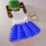 New 2017 Girls Dresses Fashion Casual Summer Lace crochet Tutu Dress Kids Girl Party Clothes for 2-6Y Children Vetement Fille - Appu & Appi