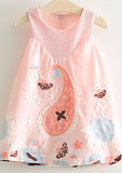 2017 summer children's clothes girls dresses causal elaborate printed sleeveless cotton girl dress for girls kids dresses - Appu & Appi