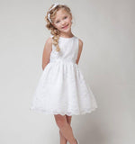 2017 SUMMER NEW children clothes girls beautiful lace dress quality white baby girls dress teenager kids dress for age 2-12 - Appu & Appi