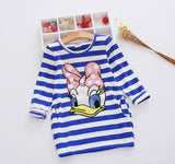 2017 Summ Girls Dress Cartoon Kids Dresses For Girl Clothes 2-8Y Baby children clothing Vestidos Costume Roupas Infantis Menina - Appu & Appi