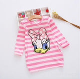 2017 Summ Girls Dress Cartoon Kids Dresses For Girl Clothes 2-8Y Baby children clothing Vestidos Costume Roupas Infantis Menina - Appu & Appi