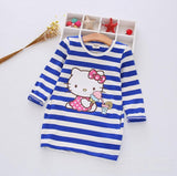 2017 Summ Girls Dress Cartoon Kids Dresses For Girl Clothes 2-8Y Baby children clothing Vestidos Costume Roupas Infantis Menina - Appu & Appi
