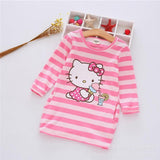 2017 Summ Girls Dress Cartoon Kids Dresses For Girl Clothes 2-8Y Baby children clothing Vestidos Costume Roupas Infantis Menina - Appu & Appi