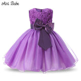 Aini Babe 1 Year Birthday Party Little Dress Baby Girl Christening Gowns Kids Events Party Wear Clothes Girls Boutique Clothing - Appu & Appi