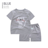 2pcs Baby Boy Outfit Set Summer 2017 Cute Newborn Baby Sets Infant Girl Clothing Suits Short Sleeve Cotton Toddler Baby girl Set - Appu & Appi