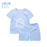 2pcs Baby Boy Outfit Set Summer 2017 Cute Newborn Baby Sets Infant Girl Clothing Suits Short Sleeve Cotton Toddler Baby girl Set - Appu & Appi