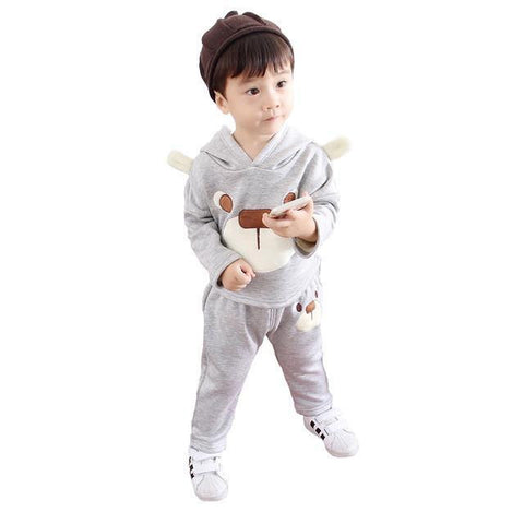 2017 New Autumn Winter Kids Clothes Girls Clothing Sets Velvet Dresses + Legging Children Clothing Kids Girl Clothes Set - Appu & Appi