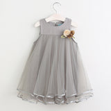 Fashion Autumn Long Sleeve Girls Dress 2017 New Casual Style Girls Clothes Cartoon Rabbit Embroidery Cotton Dress Kids Clothes - Appu & Appi