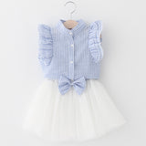 Fashion Autumn Long Sleeve Girls Dress 2017 New Casual Style Girls Clothes Cartoon Rabbit Embroidery Cotton Dress Kids Clothes - Appu & Appi