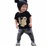 Summer Newborn Baby Clothes Set Baby Boy Clothes Jumpsuit MAMAS BOY Letter Print 2pc Infant Clothing Costume Short T-Shirt Pant - Appu & Appi