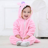 IDGIR Blue Stitch Cute Cartoon Baby Pajama set Novelty Cotton Baby rompers boy girl Animal Rompers Stitch Baby's Sets One-Pieces - Appu & Appi
