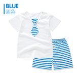2pcs/set Tshirt Shorts Cotton Baby Clothing Set Newborn Baby Outfits Girl Boy Kids Clothes Sets Summer Style Roupas Bebes Suits - Appu & Appi