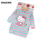 2017 Summ Girls Dress Cartoon Kids Dresses For Girl Clothes 2-8Y Baby children clothing Vestidos Costume Roupas Infantis Menina - Appu & Appi