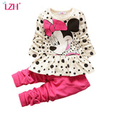 LZH Children Clothes 2017 Autumn Winter Kids Girls Clothes Set T-shirt+Pant Outfits Girls Sport Suit Toddler Girls Clothing Sets - Appu & Appi